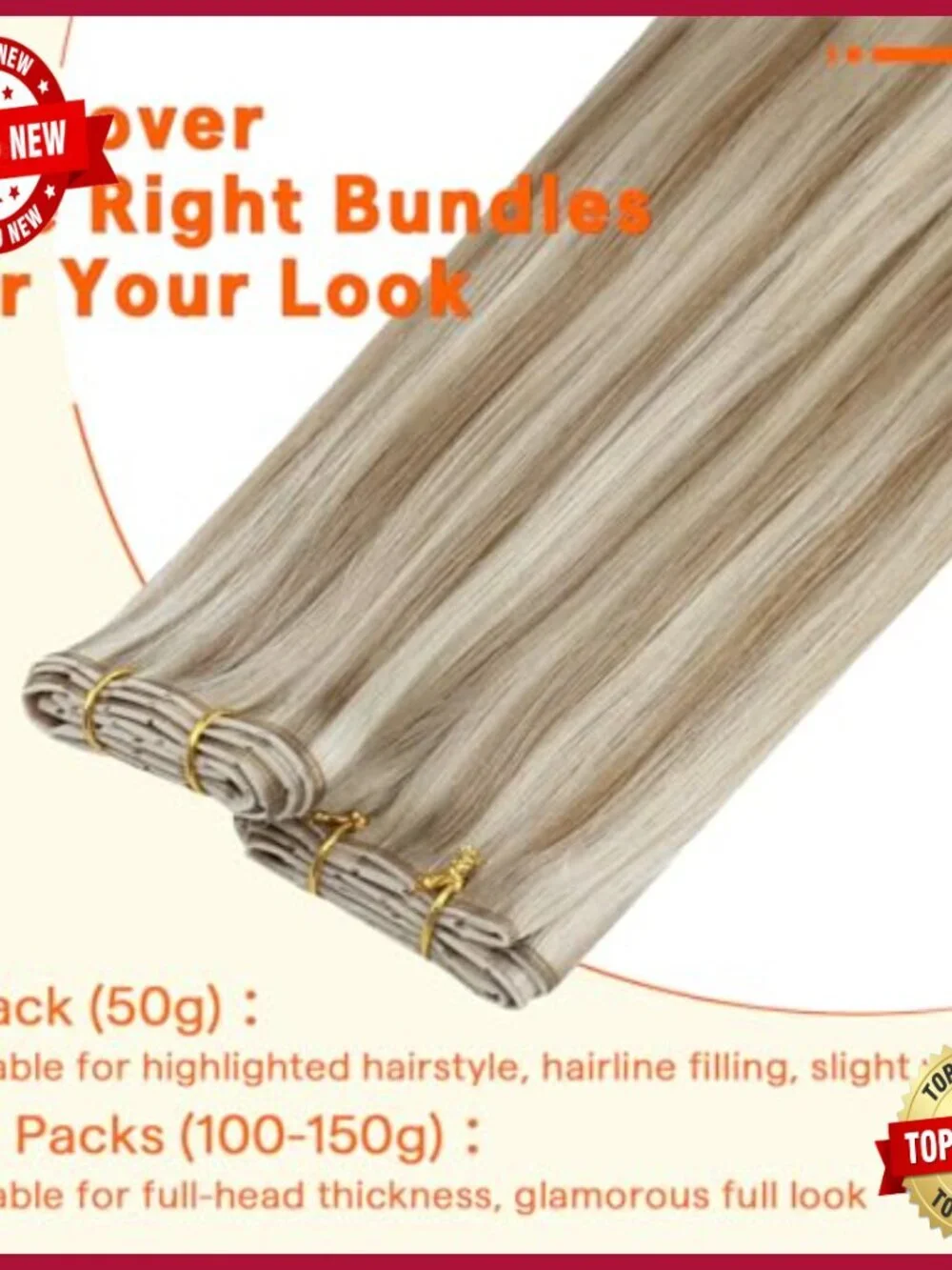 Human Hair Extensions 16 Inch Double Weft Seamless Remy Hair